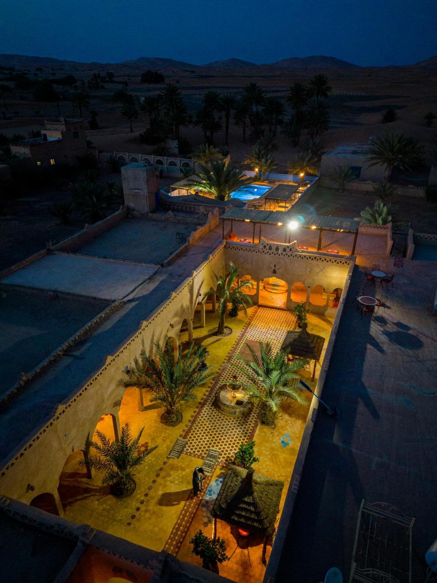 Auberge Les Roches Merzouga Exterior photo